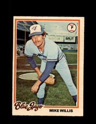 1978 MIKE WILLIS OPC #227 O-PEE-CHEE BLUE JAYS *R5527