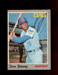 1970 DON YOUNG OPC #117 O-PEE-CHEE CUBS *R5644