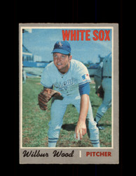 1970 WILBUR WOOD OPC #342 O-PEE-CHEE WHITE SOX *R5818