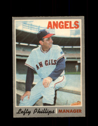 1970 LEFTY PHILLIPS OPC #376 O-PEE-CHEE ANGELS *R5838
