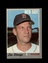 1970 LEE STANGE OPC #447 O-PEE-CHEE RED SOX *G5855