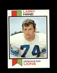 1973 LARRY HAND TOPPS #93 LIONS *4126