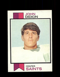 1973 JOHN DIDION TOPPS #192 SAINTS *G5936