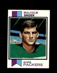 1973 MALCOLM SNIDER TOPPS #237 PACKERS *G5962