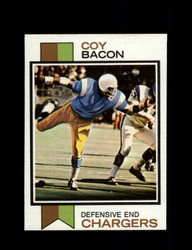 1973 COY BACON TOPPS #149 CHARGERS *G6075
