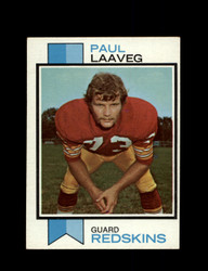 1973 PAUL LAAVEG TOPPS #339 REDSKINS *G6119