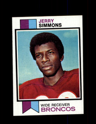 1973 JERRY SIMMONS TOPPS #484 BRONCOS *9045