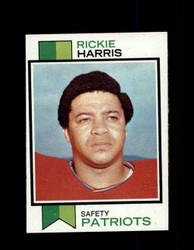 1973 RICKIE HARRIS TOPPS #496 PATRIOTS *9052