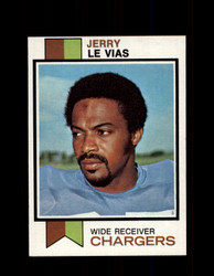 1973 JERRY LE VIAS TOPPS #522 CHARGERS *9070