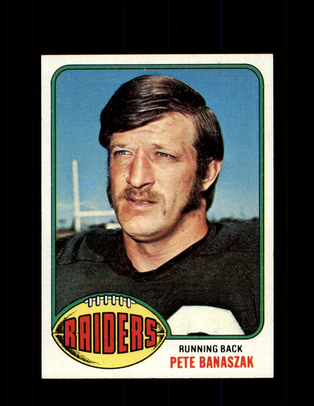 1969 Topps Pete Banaszak Rookie Oakland Raiders #30