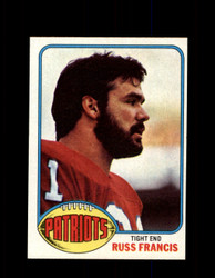 1976 RUSS FRANCIS TOPPS #136 PATRIOTS *G5903