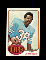 1976 C.L. WHITTINGTON TOPPS #138 OILERS *R5255