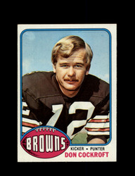1976 DON COCKROFT TOPPS #23 BROWNS *9080