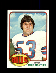 1976 MIKE MONTLER TOPPS #142 BILLS *R2642