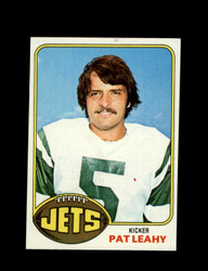 1976 PAT LEAHY TOPPS #34 JETS *9088