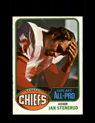 1976 JAN STENERUD TOPPS #160 CHIEFS *9136