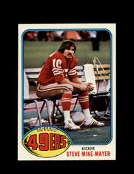 1976 STEVE MIKE-MAYER TOPPS #58 49ERS *9106