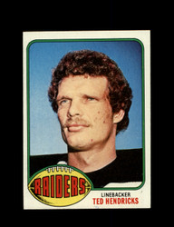 1976 TED HENDRICKS TOPPS #76 RAIDERS *9118