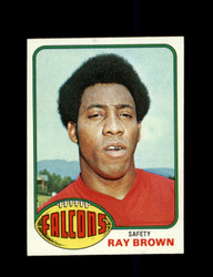 1976 RAY BROWN TOPPS #307 FALCONS *9189