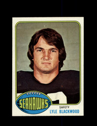 1976 LYLE BLACKWOOD TOPPS #347 SEAHAWKS *9221