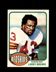 1976 LARRY BROWN TOPPS #115 REDSKINS *9376