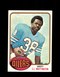 1976 C.L. WHITTINGTON TOPPS #138 OILERS *9380