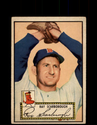 1952 RAY SCARBROUGH TOPPS #43 RED SOX POOR *9423