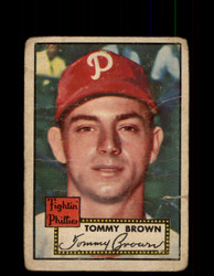 1952 TOMMY BROWN TOPPS #281 PHILLIES POOR *9441
