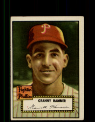1952 GRANNY HAMNER TOPPS #221 PHILLIES POOR *9452