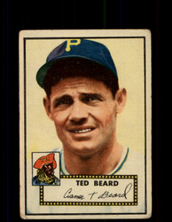 1952 TED BEARD TOPPS #150 PIRATES POOR *9462