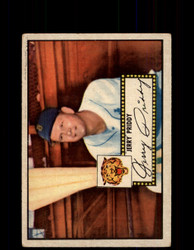 1952 JERRY PRIDDY TOPPS #28 TIGERS POOR *9483