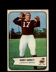1954 BOBBY GARRETT BOWMAN #16 BROWNS *3237