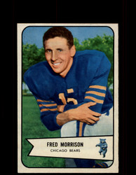 1954 FRED MORRISON BOWMAN #35 BEARS *3292