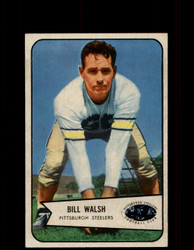 1954 BILL WALSH BOWMAN #96 STEELERS *3257