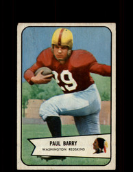 1954 PAUL BARRY BOWMAN #98 REDSKINS *3238