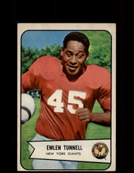 1954 EMLEN TUNNELL BOWMAN #102 GIANTS *3262