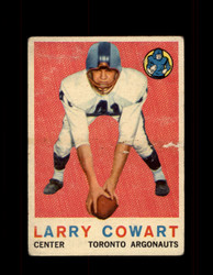 1959 LARRY COWART TOPPS #59 ARGONAUTS *1453