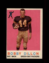 1959 BOBBY DILLON TOPPS #12 PACKERS *8092