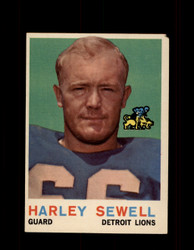 1959 HARLEY SEWELL TOPPS #73 LIONS *4131