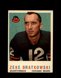 1959 ZEKE BRATKOWSKI TOPPS #90 BEARS *7598