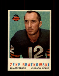 1959 ZEKE BRATKOWSKI TOPPS #90 BEARS *4260