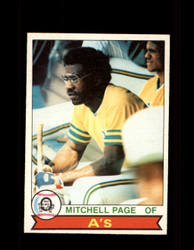 1979 MITCHELL PAGE OPC #147 O-PEE-CHEE ATHLETICS *R5478