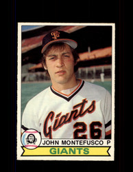 1979 JOHN MONTEFUSCO OPC #288 O-PEE-CHEE GIANTS *9561