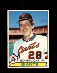 1979 ED HALICKI OPC #354 O-PEE-CHEE GIANTS *9608
