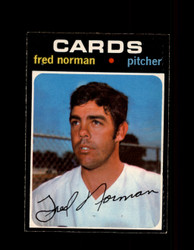 1971 FRED NORMAN OPC #348 O-PEE-CHEE CARDINALS *R1768