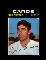 1971 FRED NORMAN OPC #348 O-PEE-CHEE CARDINALS *R4737