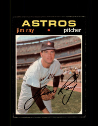 1971 JIM RAY OPC #242 O-PEE-CHEE ASTROS *9628