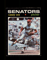 1971 CASEY COX OPC #82 O-PEE-CHEE SENATORS *9716