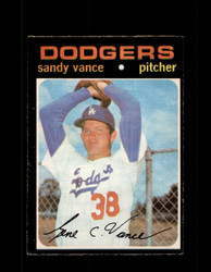 1971 SANDY VANCE OPC #34 O-PEE-CHEE DODGERS *9812