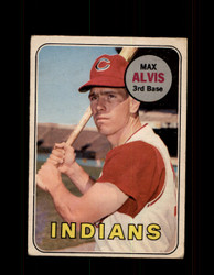 1969 MAX ALVIS OPC #145 O-PEE-CHEE INDIANS *G6171